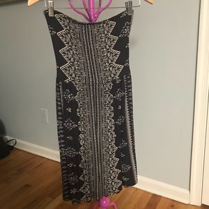 Strapless Mini Dress